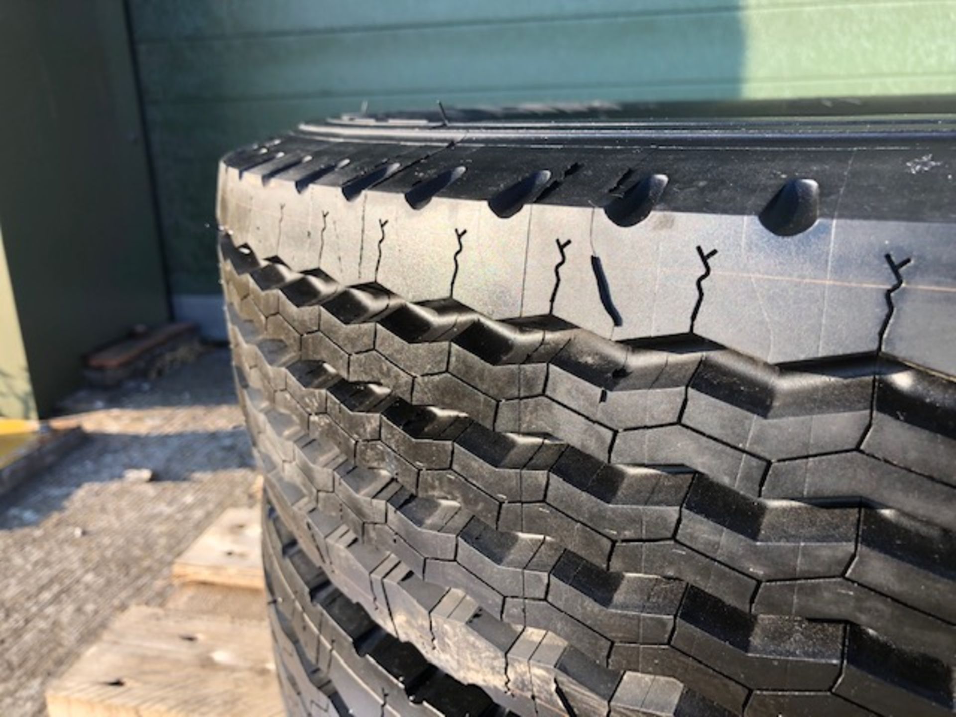 Qty 2 x 7.5R16 Michelin XZAI Tyres 14 Ply rating unused with bobbles - Image 2 of 7
