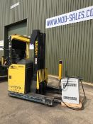 Hyster R1.4 Forklift c/w charger Triple Mast and side shift.