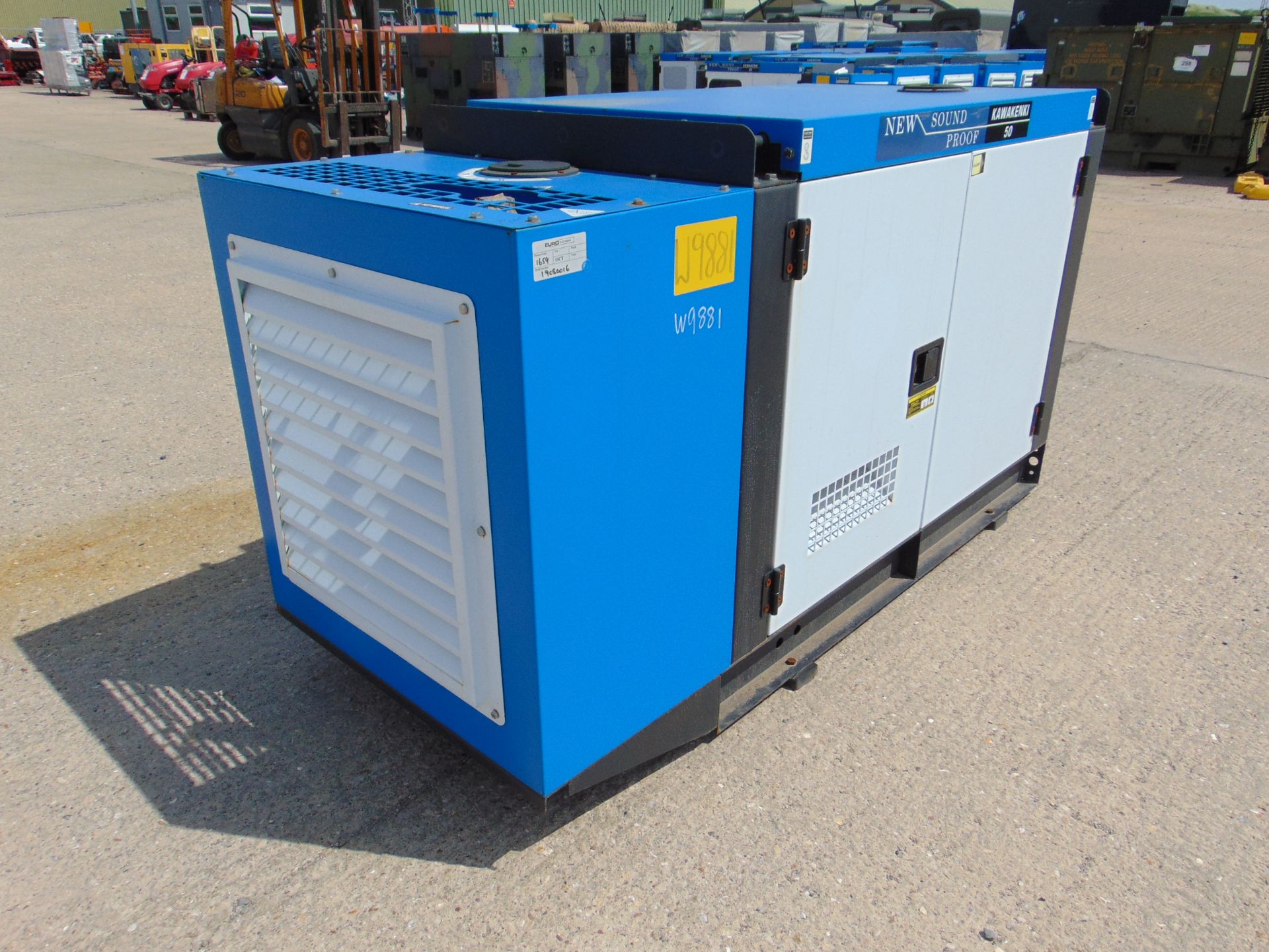 UNISSUED 50 KVA 3 Phase Silent Diesel Generator Set - Image 2 of 17