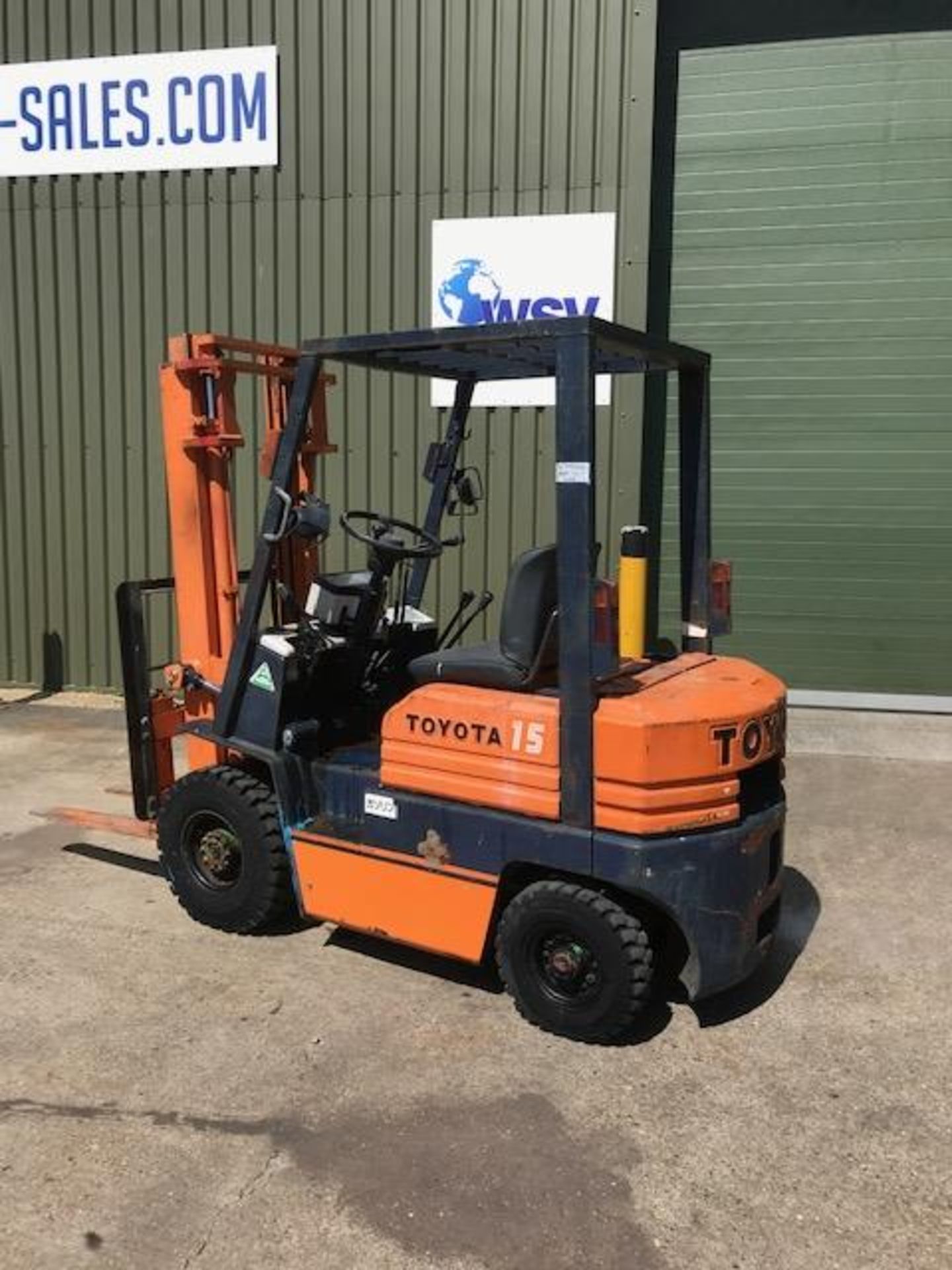 Toyota Model 5FGL15 1.5 Tonne Forklift