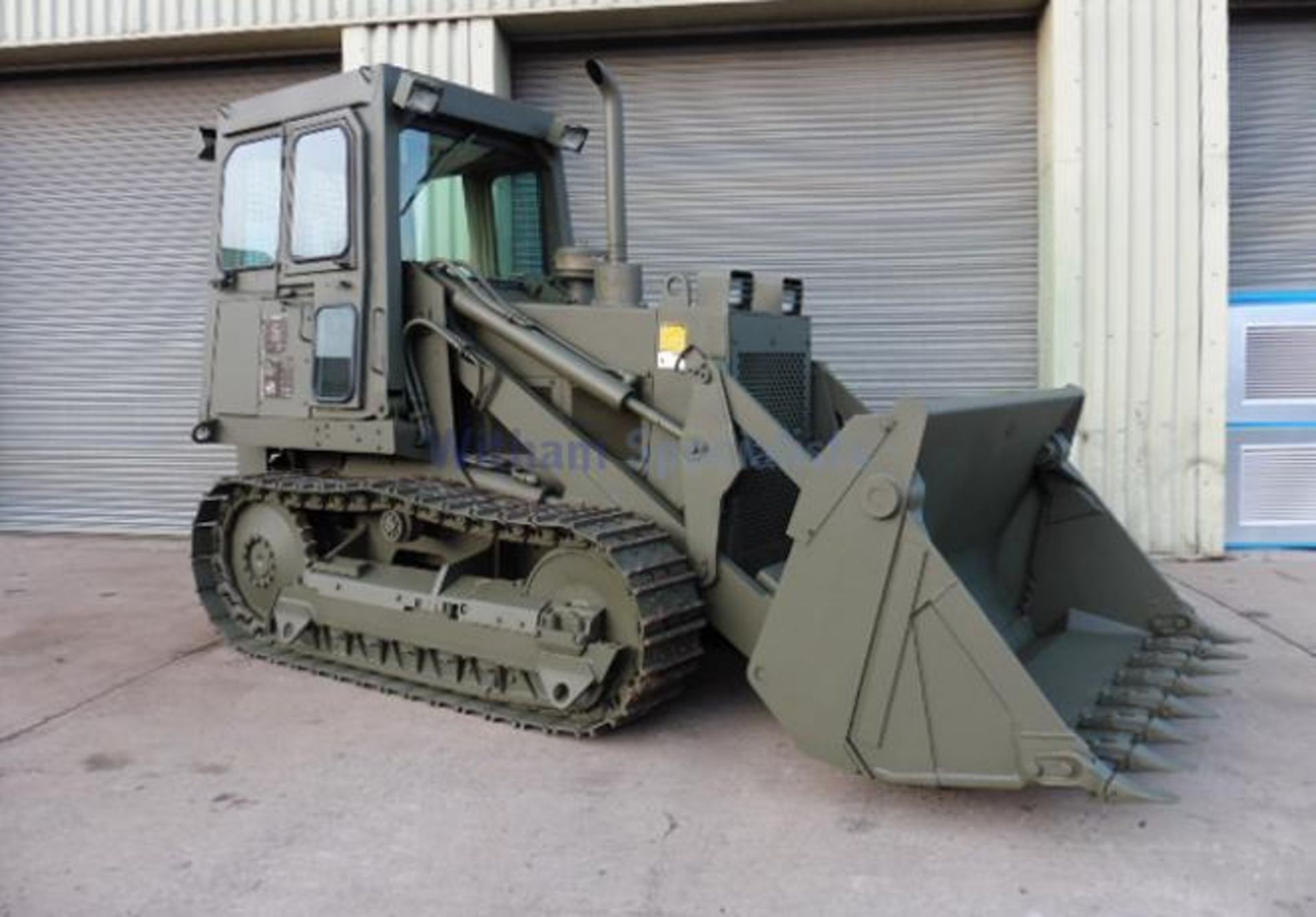 NATO RESERVE Case MC1155E Crawler Tracked Loader ONLY 877 HOURS!