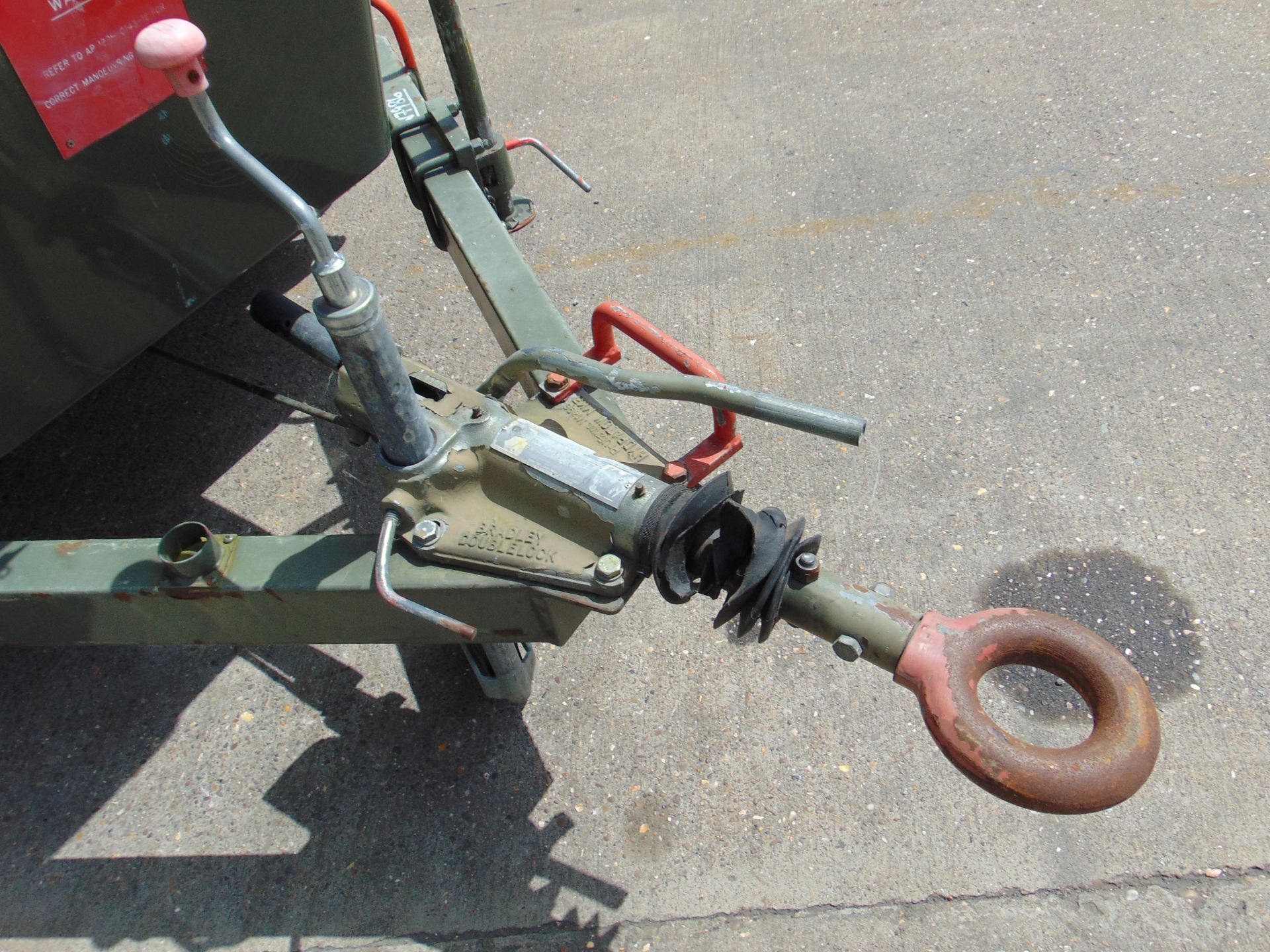 Ex UK Royal Air Force Trailer Mounted 25 KVA Generator - Image 11 of 12