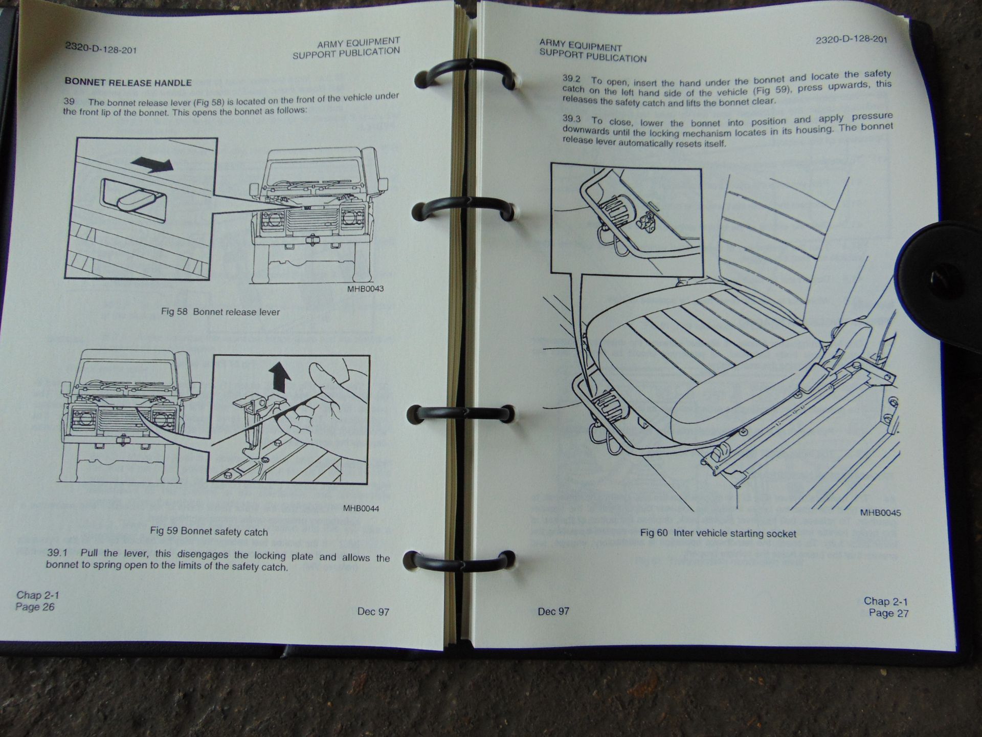 Unissued UK MoD Land Rover Wolf (TUL) (TUM) Operators Information Manual - Image 4 of 7