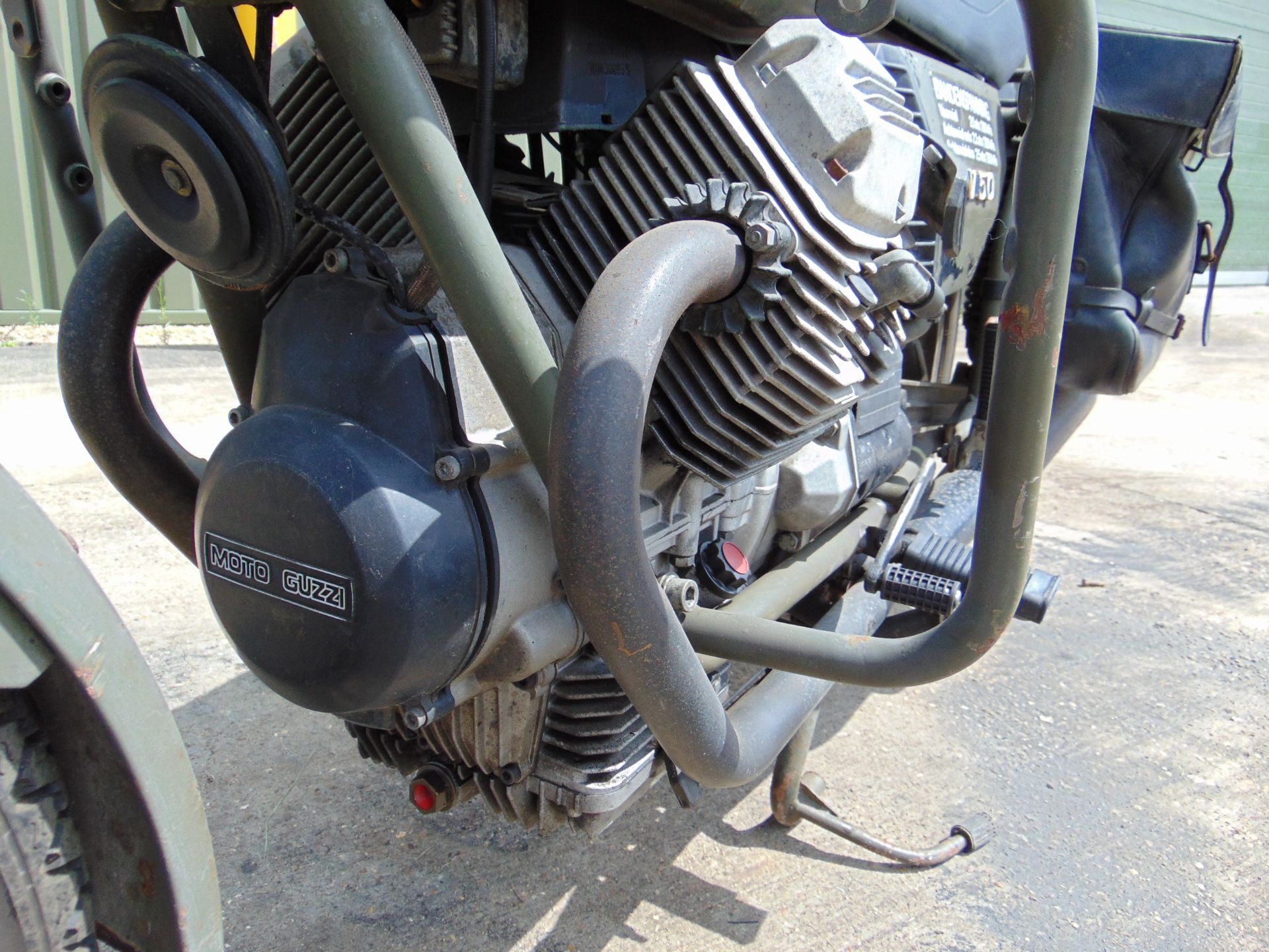 Moto Guzzi V50 V Twin NATO Dispatch Motorbike direct from Nato Storage. - Image 12 of 22