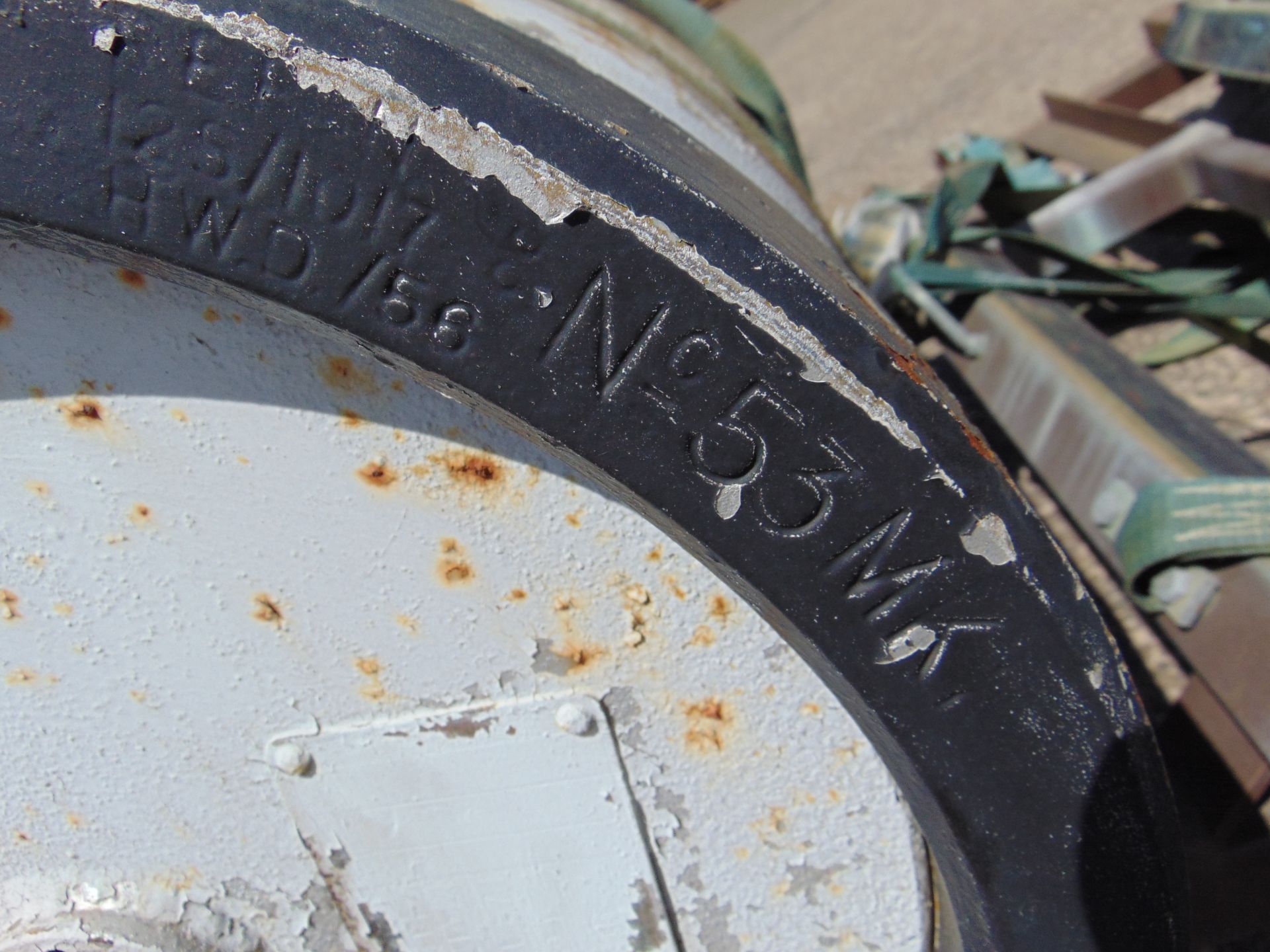 Harrier 1000lb Practice Bomb c/w Cradle - Image 4 of 4