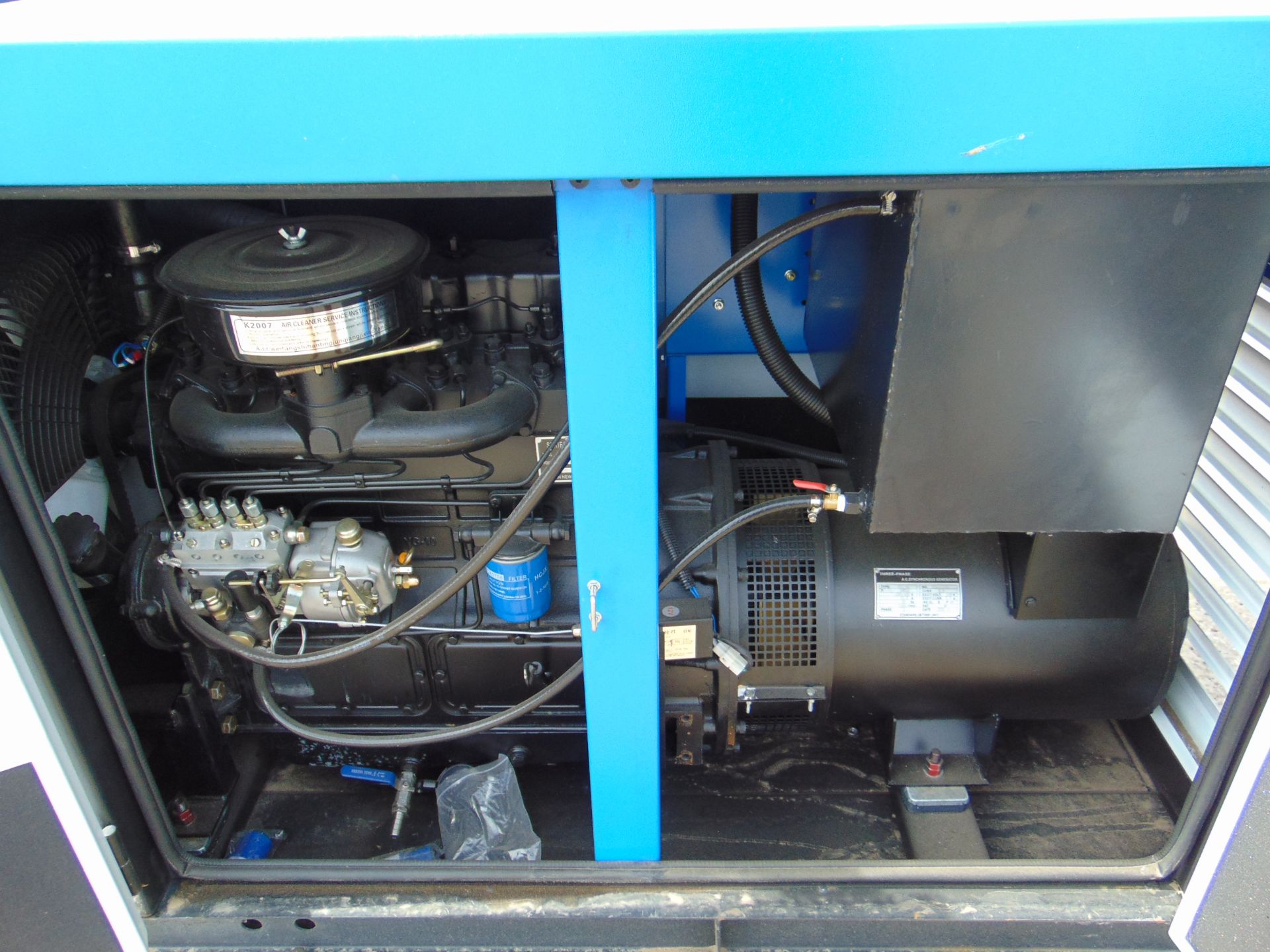 UNISSUED 30 KVA 3 Phase Silent Diesel Generator Set - Image 16 of 20