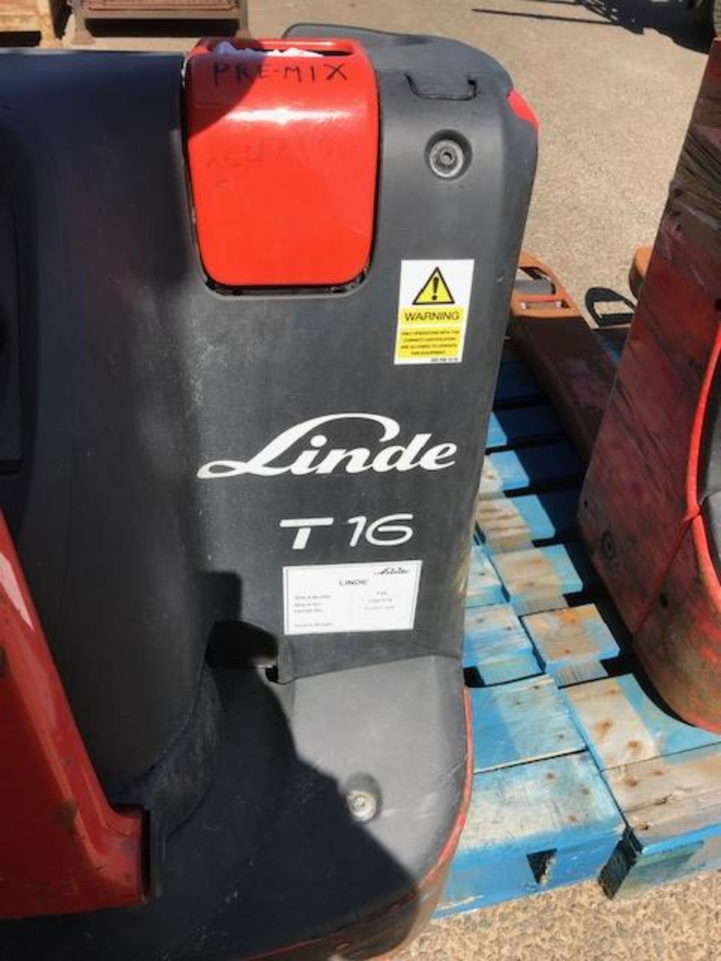 2 x Linde T 16 Powered Pallet Trucks - Image 3 of 4