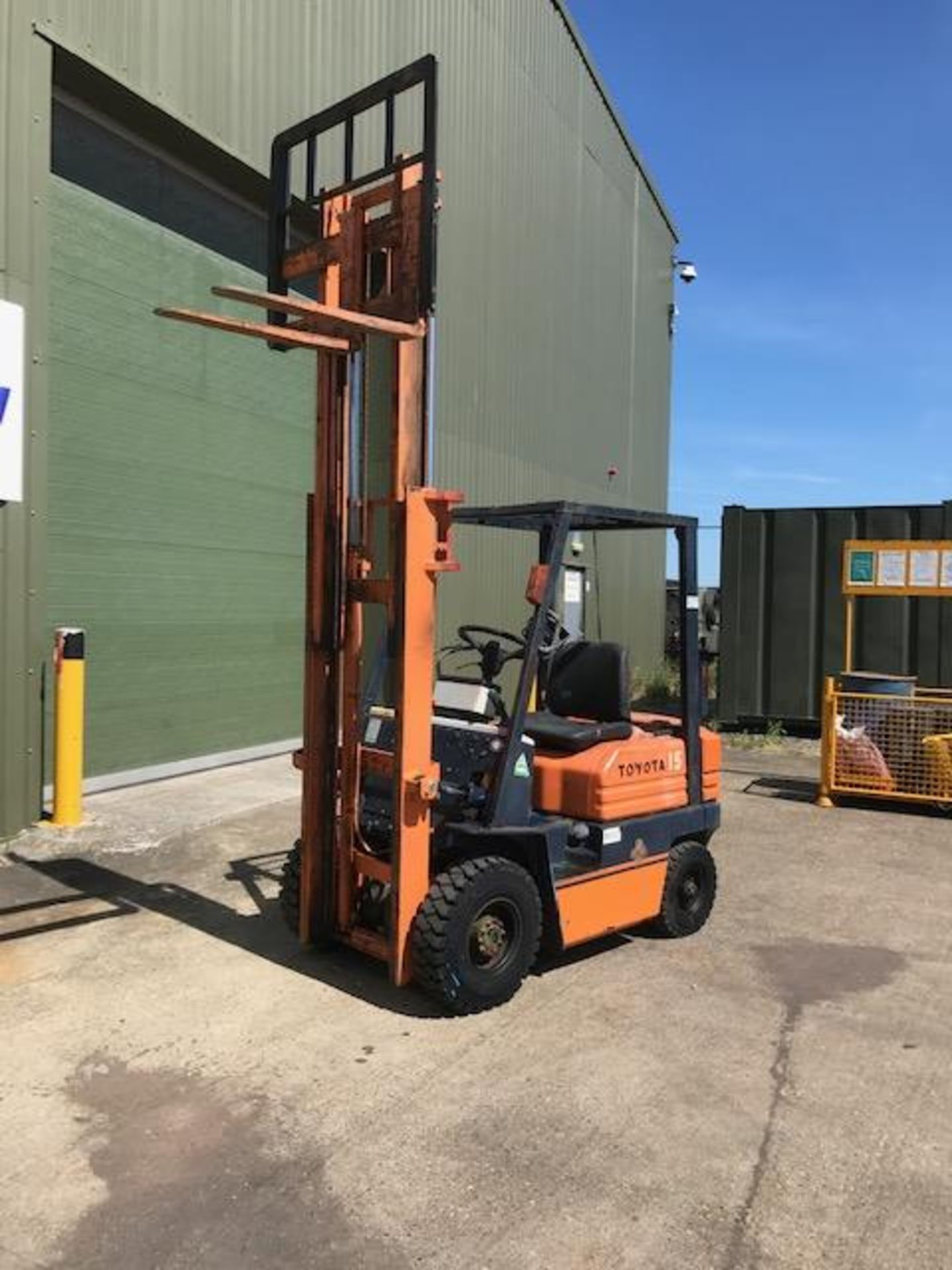 Toyota Model 5FGL15 1.5 Tonne Forklift - Image 3 of 7