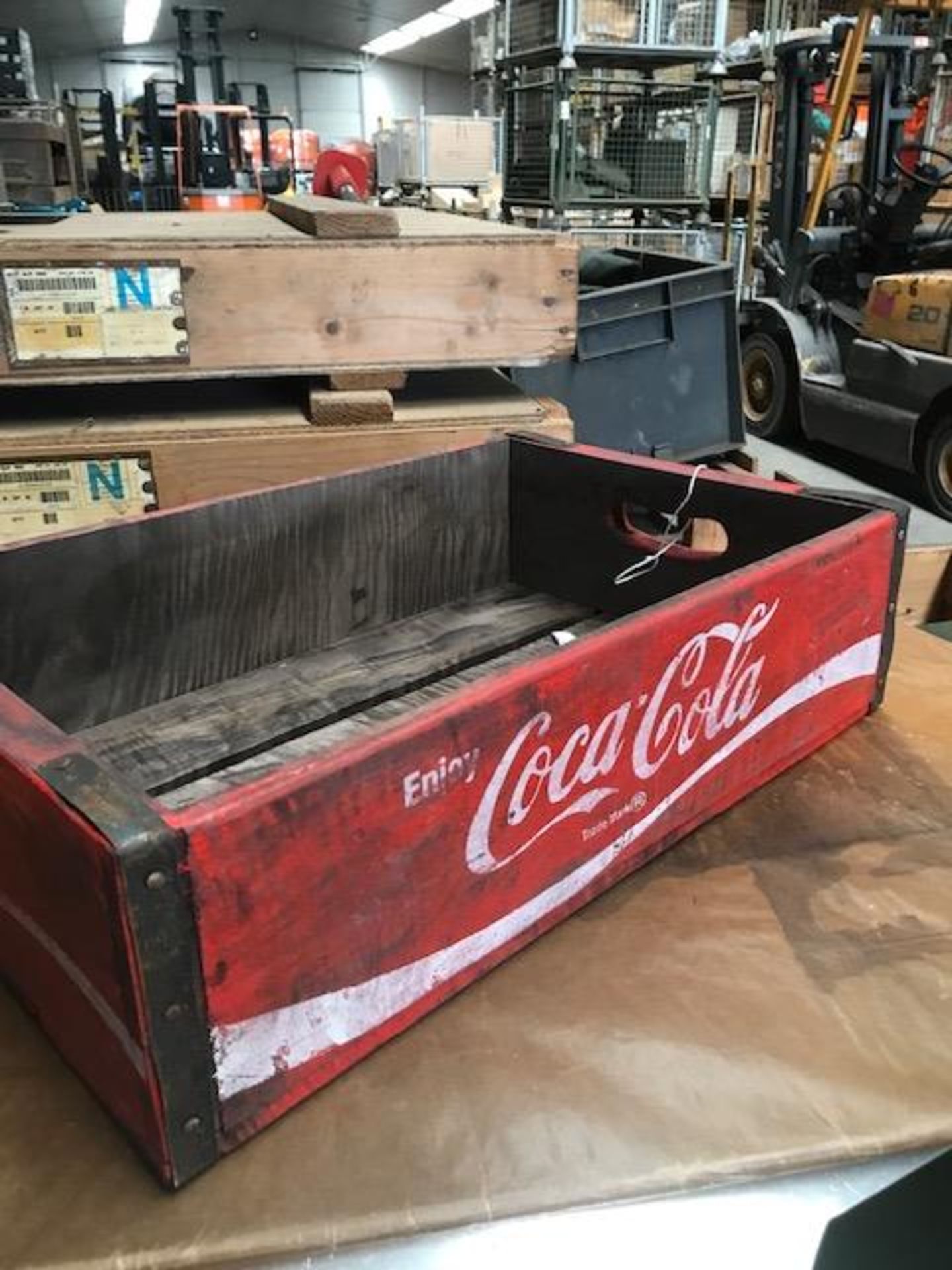 Wooden Coca Cola Box