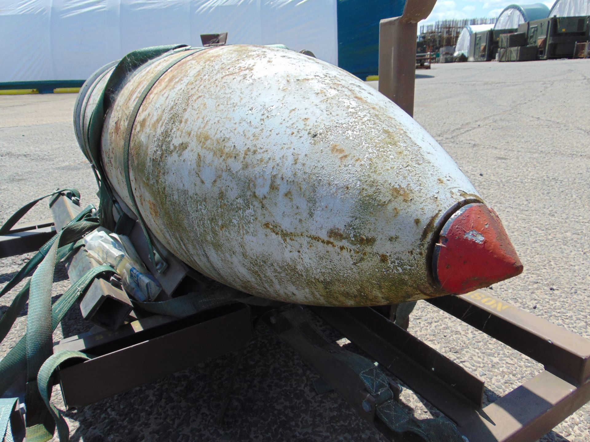 Harrier 1000lb Practice Bomb c/w Cradle