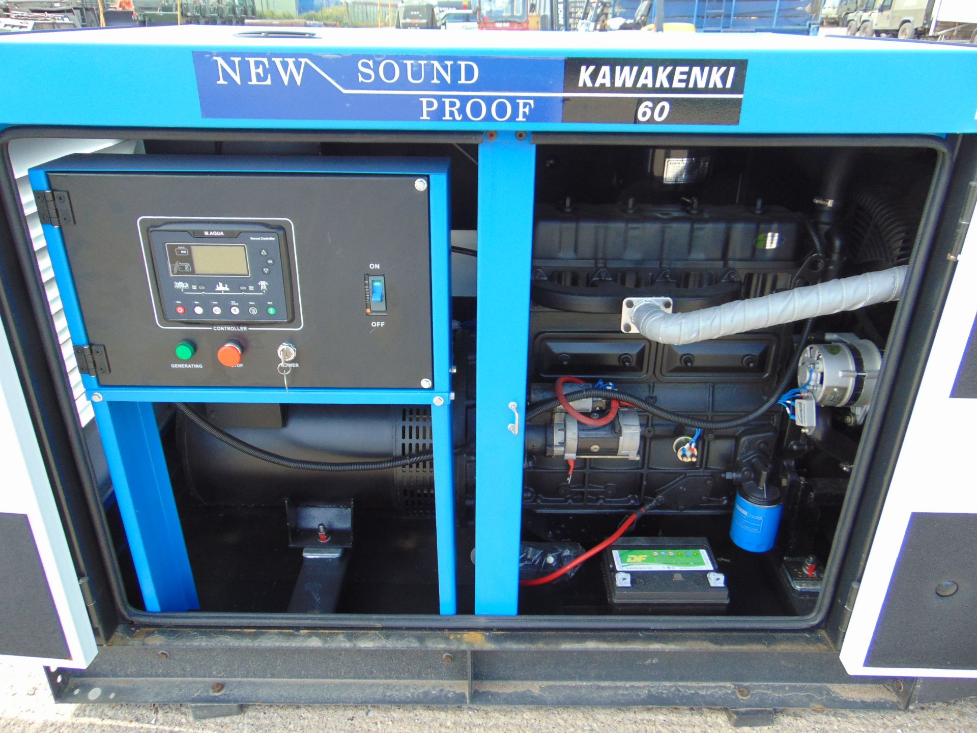 UNISSUED 60 KVA 3 Phase Silent Diesel Generator Set - Image 8 of 15