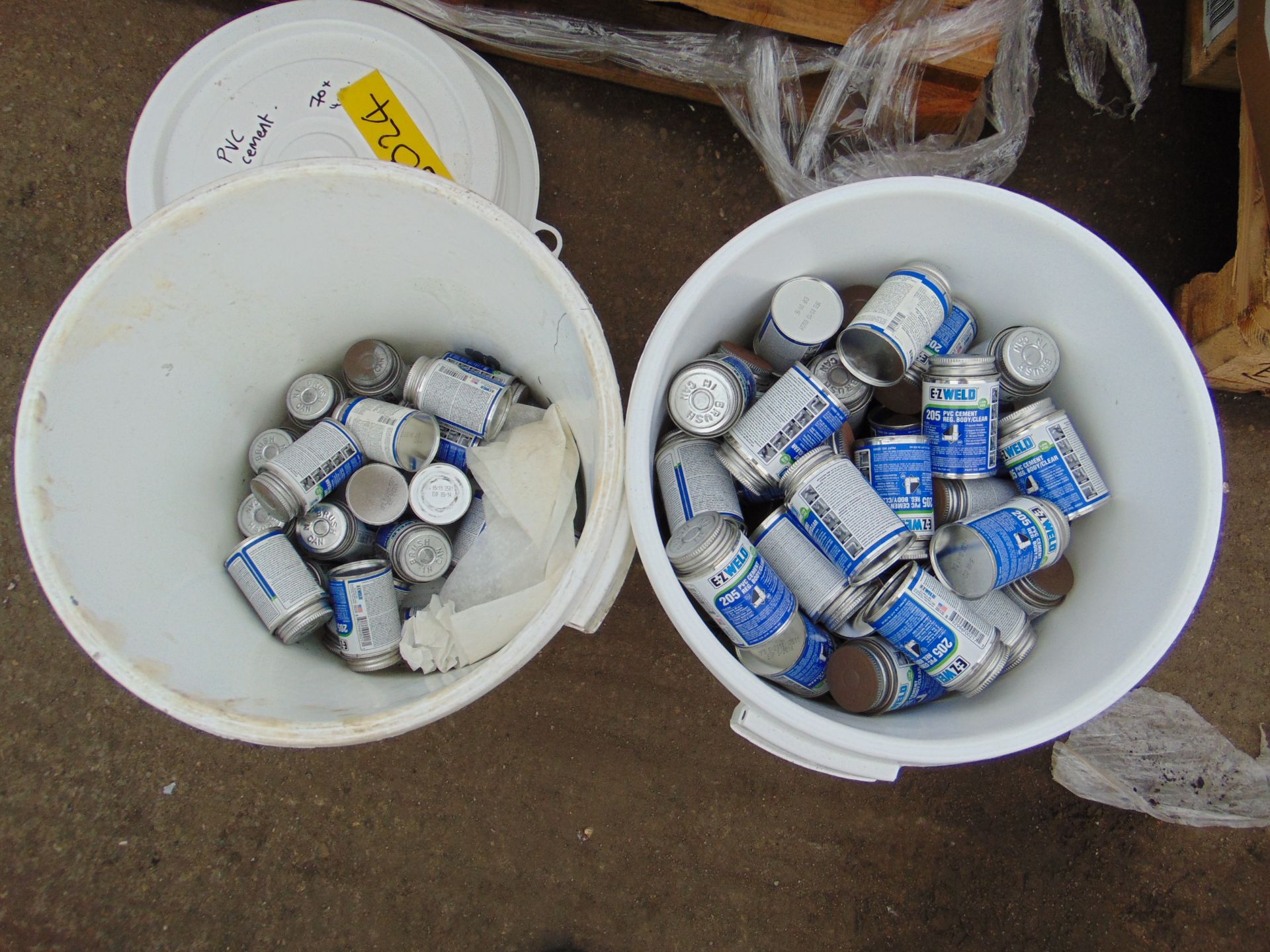 Approx 70 x Tins of E-Z Weld 205 PVC Cement - Image 2 of 3