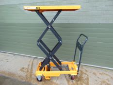 Heavy Duty 350kg Double Scissor Lift Work Table Platform