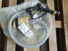 Unissued Diesel Gravity Refuelling Hose Kit c/w Nozzle and Valve as Shown
