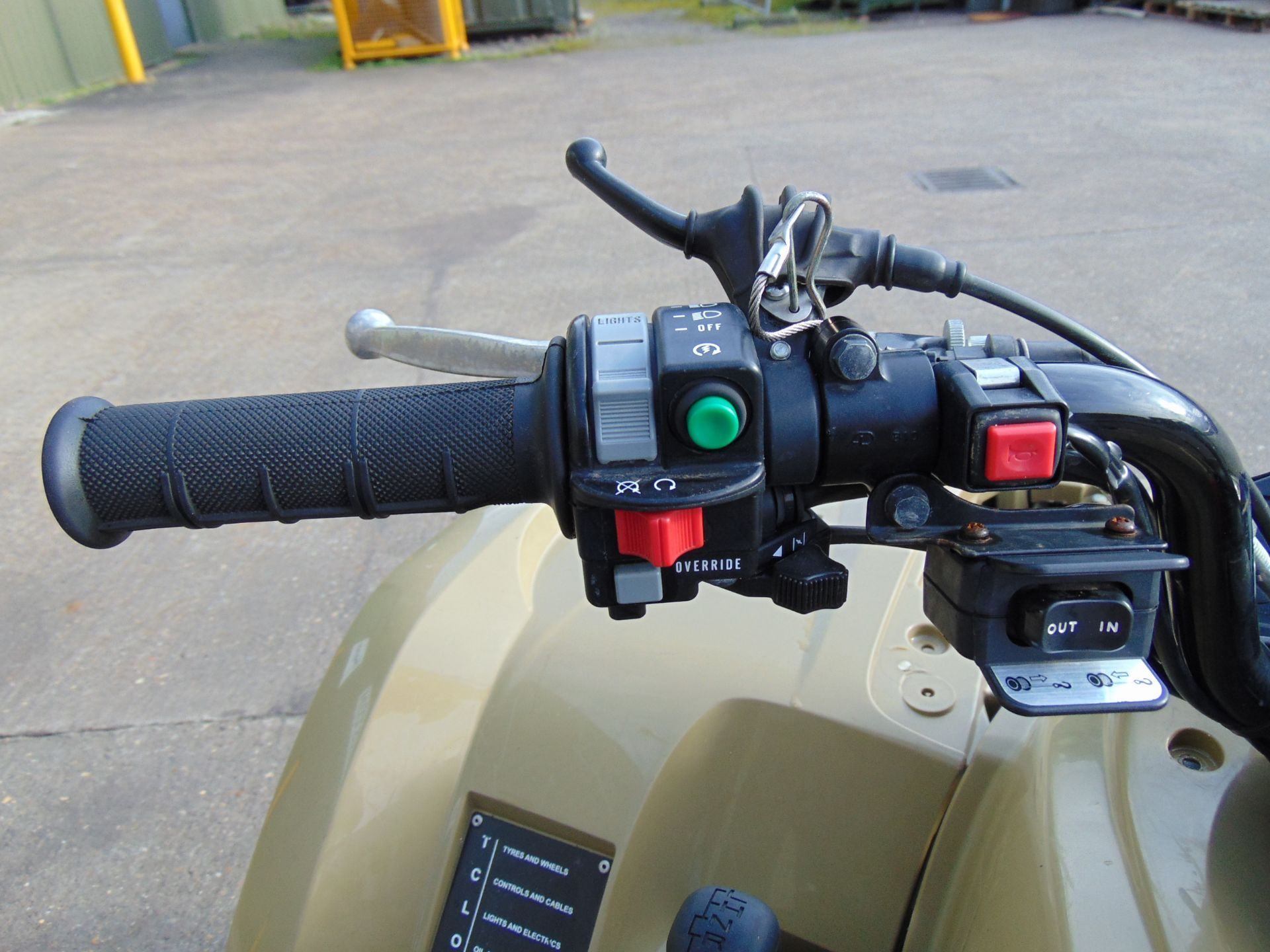 Recent Release Military Specification Yamaha Grizzly 450 4 x 4 ATV Quad Bike ONLY 75 Miles!!! - Image 17 of 24