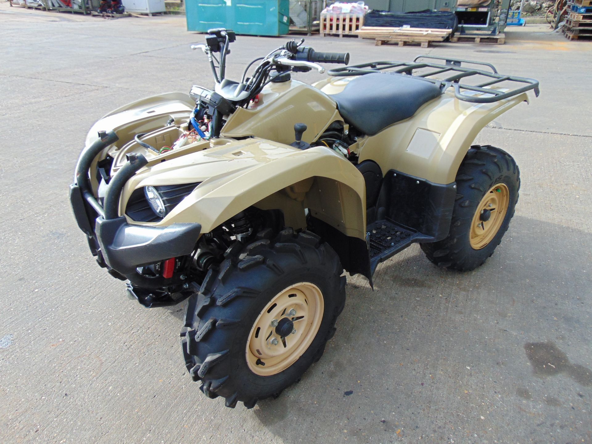 Recent Release Military Specification Yamaha Grizzly 450 4 x 4 ATV Quad Bike ONLY 75 Miles!!! - Image 4 of 24