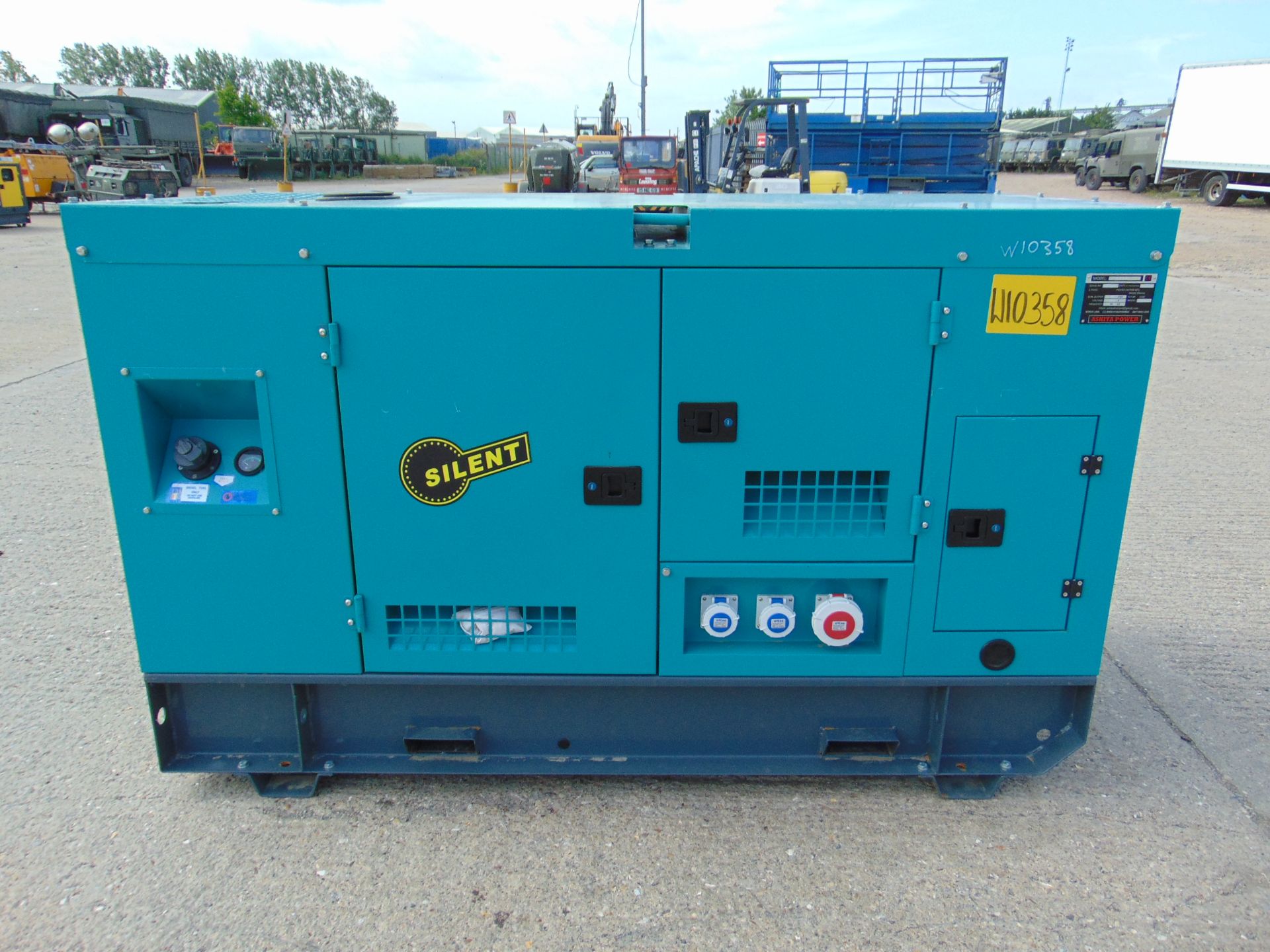 UNISSUED 50 KVA 3 Phase Silent Diesel Generator Set