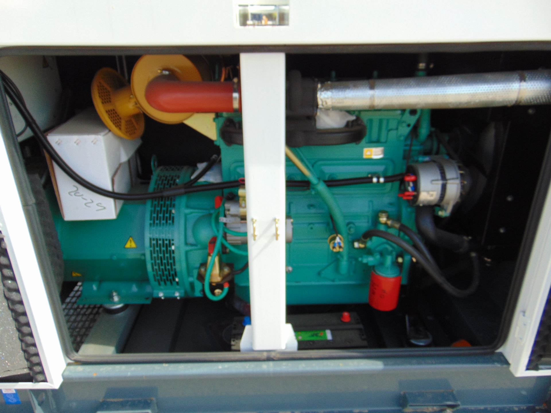 UNISSUED WITH TEST HOURS ONLY 70 KVA 3 Phase Silent Diesel Generator Set - Image 12 of 18