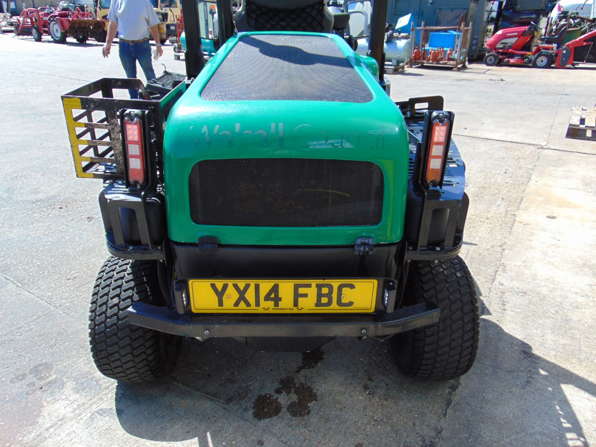 2014 Ransomes 4WD HR300 C/W Muthing Outfront Flail Mower ONLY 2,302 HOURS! - Image 8 of 29