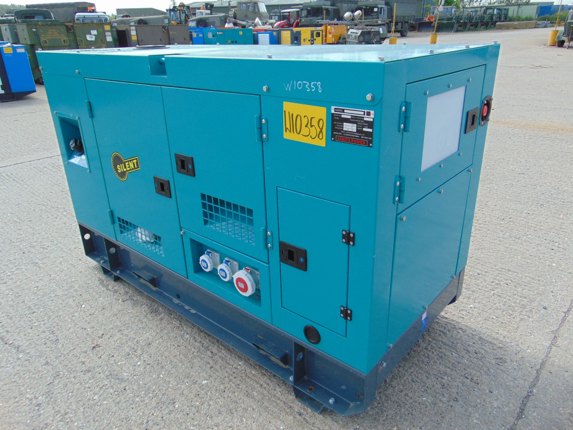 UNISSUED 50 KVA 3 Phase Silent Diesel Generator Set - Image 6 of 19