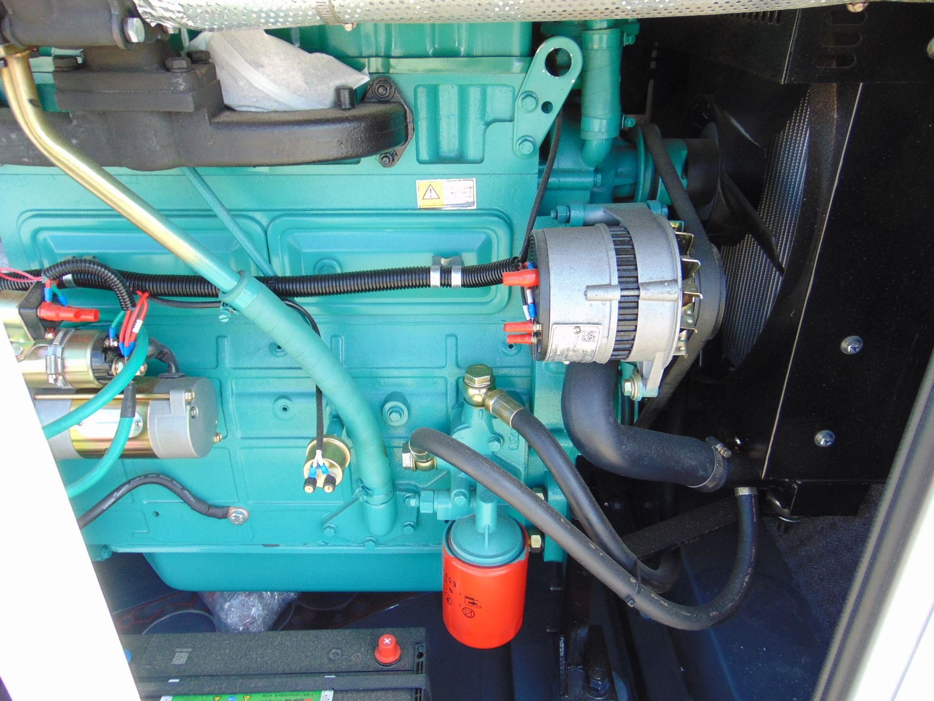 UNISSUED WITH TEST HOURS ONLY 70 KVA 3 Phase Silent Diesel Generator Set - Image 13 of 18