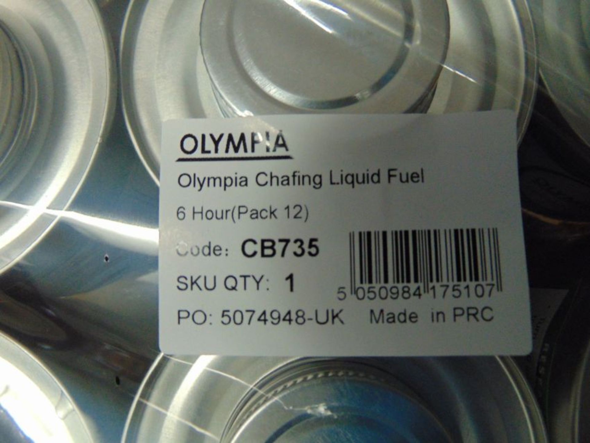 96 x UNISSUED Olympia Chafing Liquid Fuel - Image 3 of 5