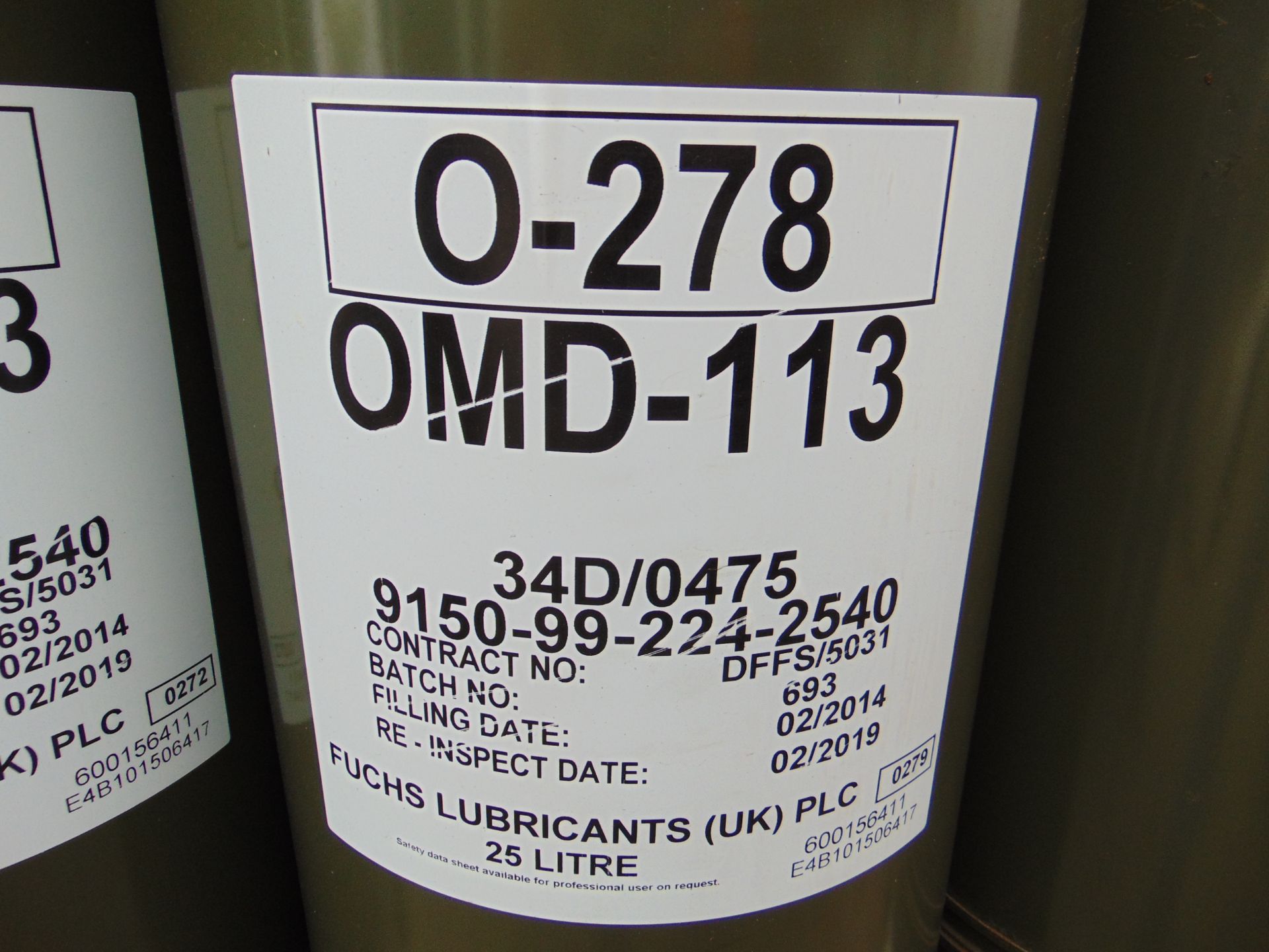 32 x Unused 25L Drums of OMD-113 High Quality Engine Oil. - Image 2 of 2