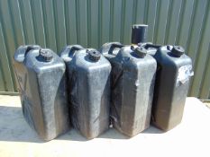 4 x Standard Nato 5 gall Water Jerry Cans