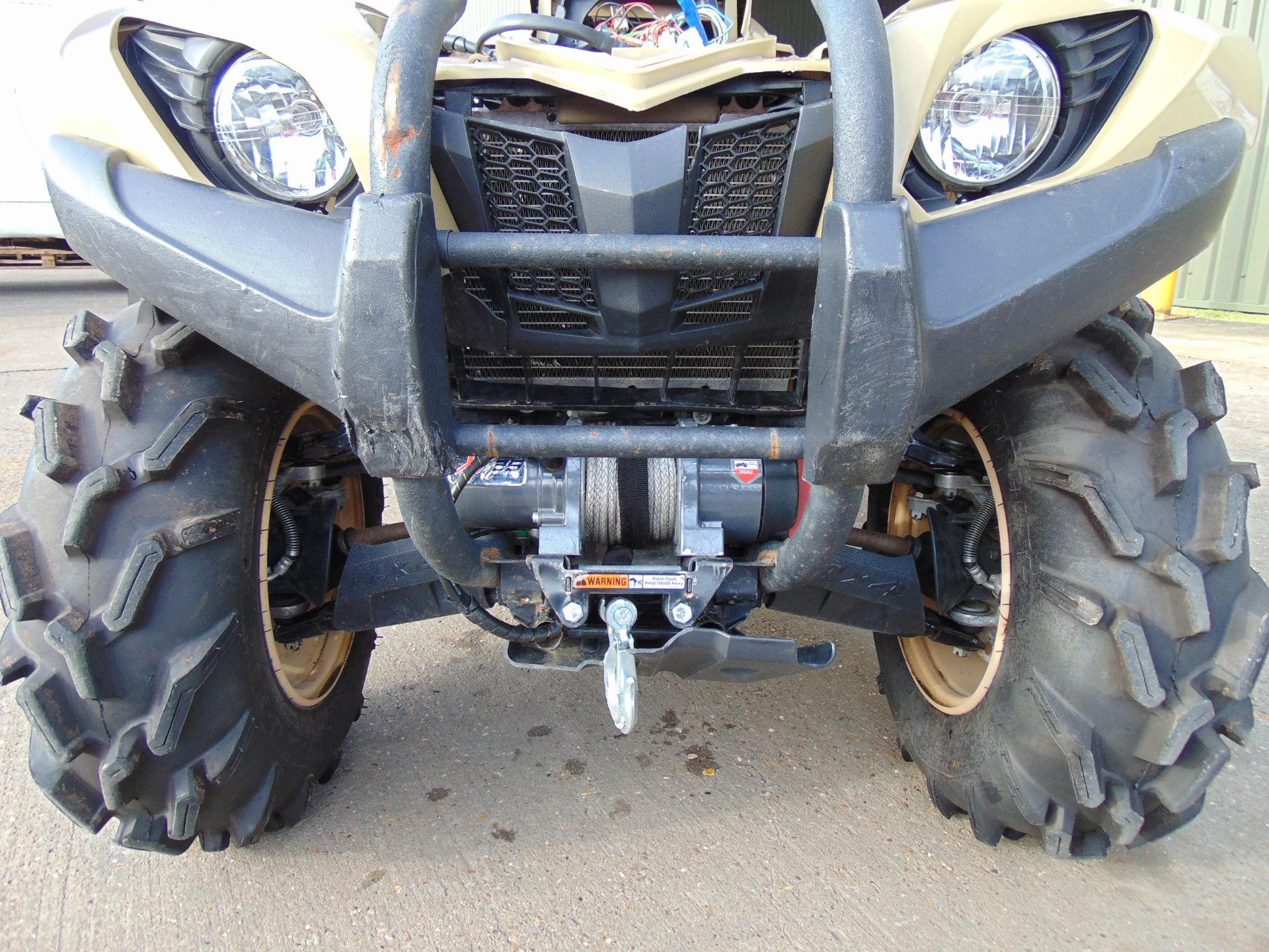 Recent Release Military Specification Yamaha Grizzly 450 4 x 4 ATV Quad Bike ONLY 75 Miles!!! - Image 10 of 24