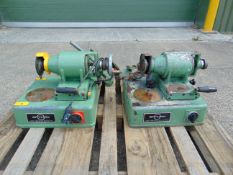 2 x Saturn Sigrist & Muller Tool & Cutter Grinders with Accessories as Shown