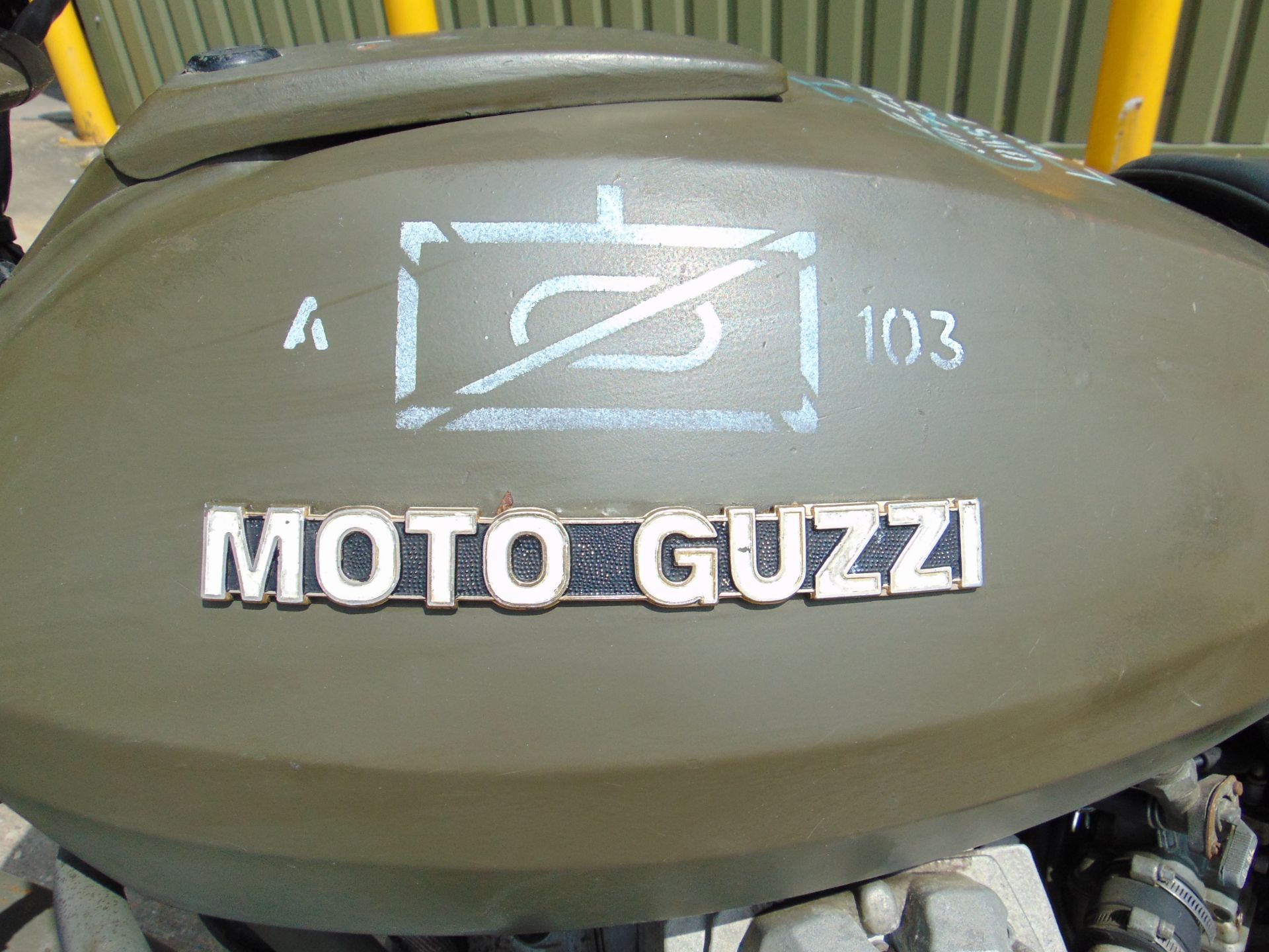 Moto Guzzi V50 V Twin NATO Dispatch Motorbike direct from Nato Storage. - Image 7 of 22