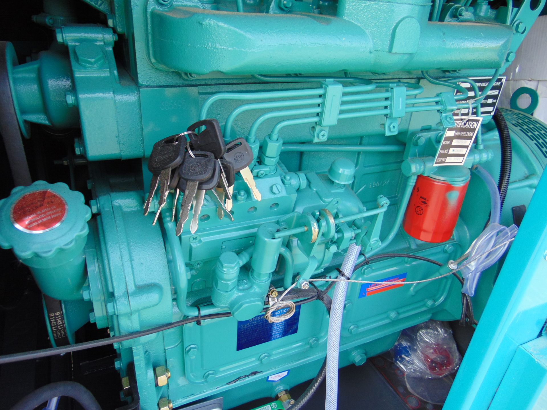 UNISSUED 50 KVA 3 Phase Silent Diesel Generator Set - Image 10 of 19