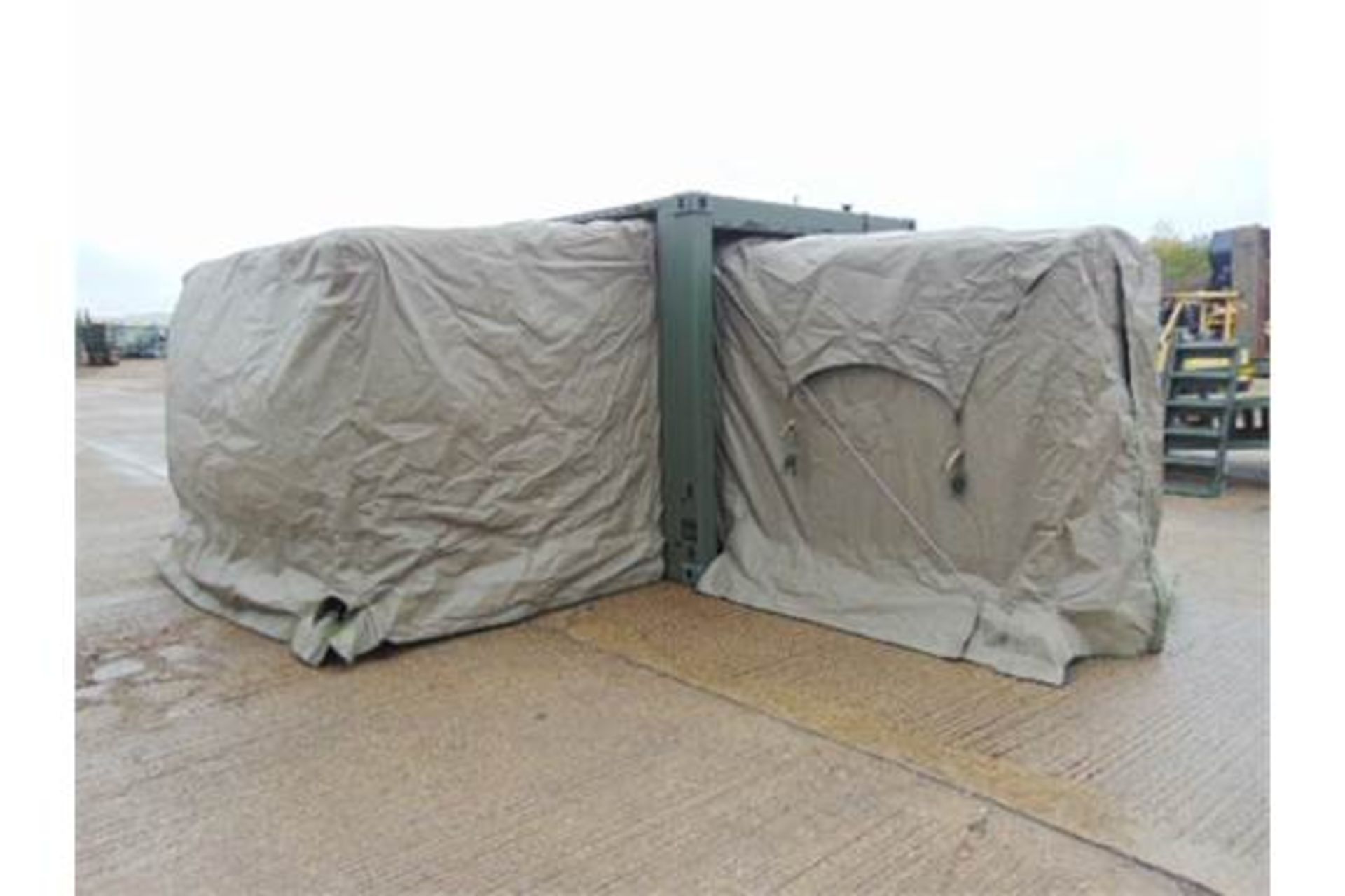 Unissued from Nato Reserve Stocks IBDS (Integrated Biological Detection System) 16 ft x 8ft Cabin - Image 12 of 28