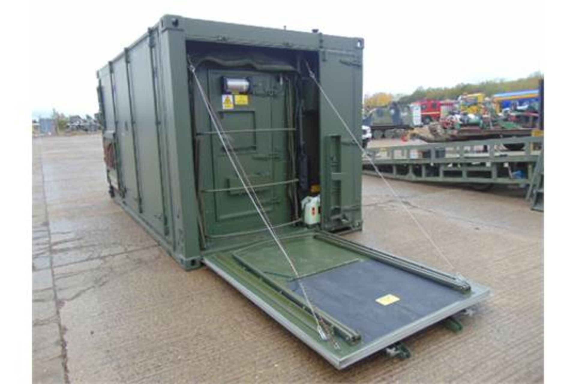 Unissued from Nato Reserve Stocks IBDS (Integrated Biological Detection System) 16 ft x 8ft Cabin - Image 11 of 28