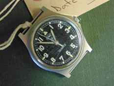 Very Rare British Army Fat Boy CWC 5220 W10 Service Watch