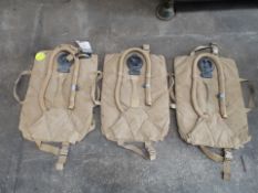 3 x Camelbak Military Hydration Backpack
