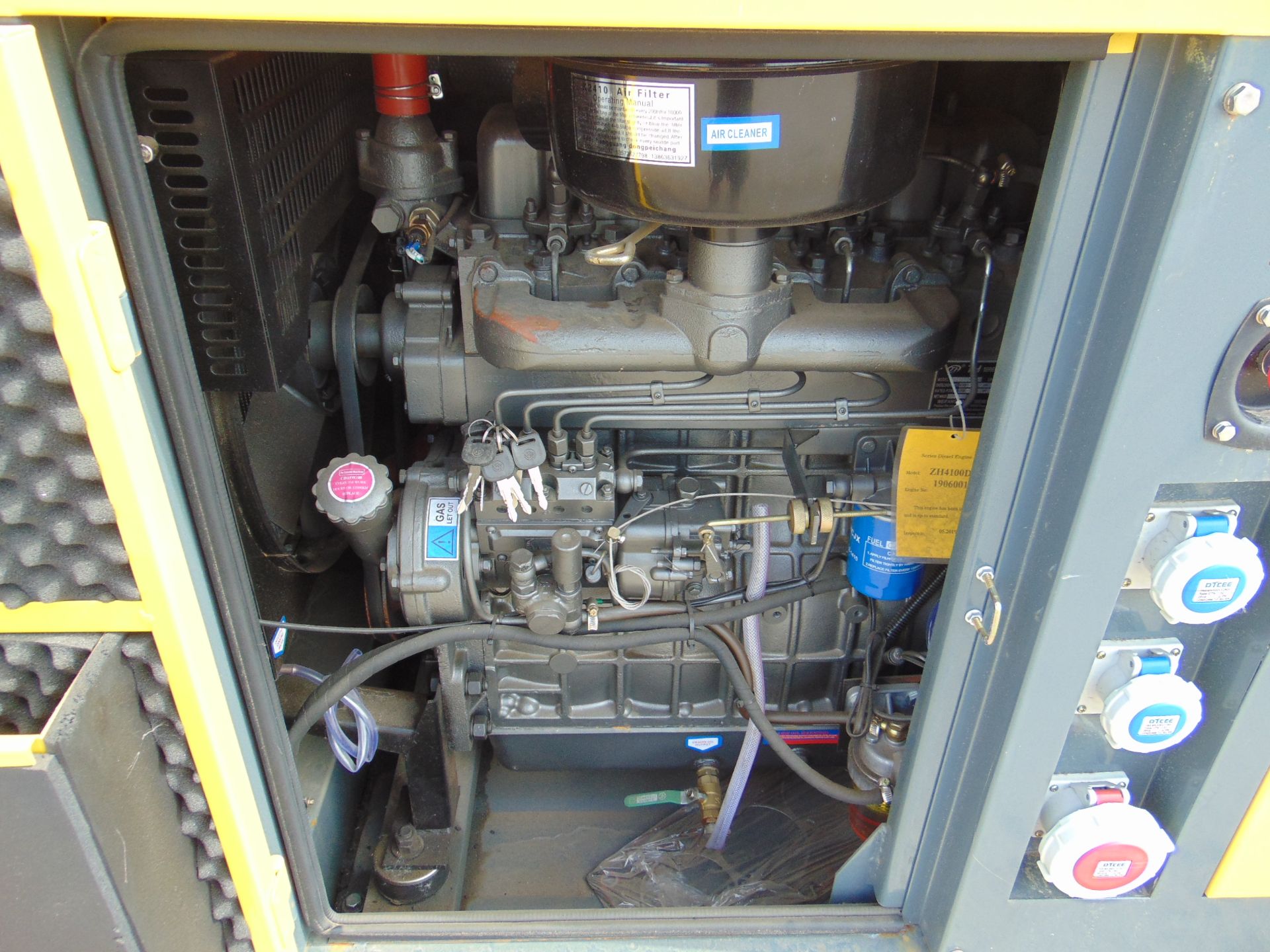 UNISSUED 40 KVA 3 Phase Silent Diesel Generator Set - Image 9 of 18