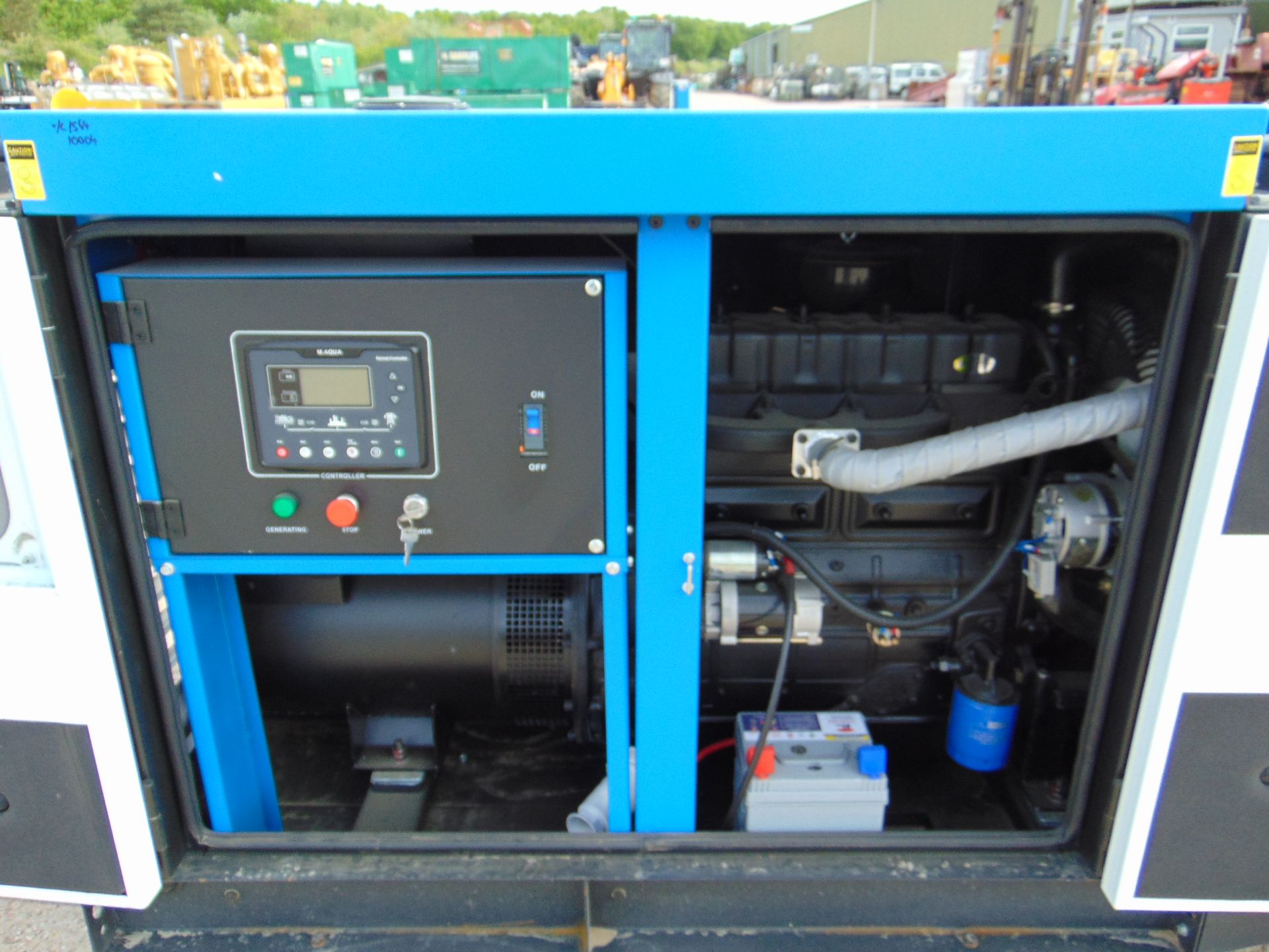 UNISSUED 30 KVA 3 Phase Silent Diesel Generator Set - Image 9 of 20