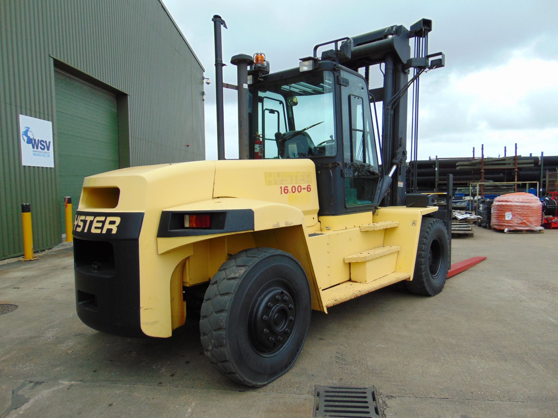 Ex Reserve Hyster H16.00 XM High capacity 16 Tonne Forklift ONLY 1,784 Hours! - Image 8 of 33