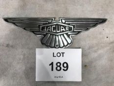 Cast Aluminium Jaguar Advertising Sign