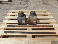 Q 2 x Tangye M20 Mastiff 20 Tonne Hydraulic Jacks