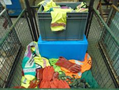 Mixed Safety Eqpt inc Hi Viz Clothing, Hazmat Suit, Gloves etc