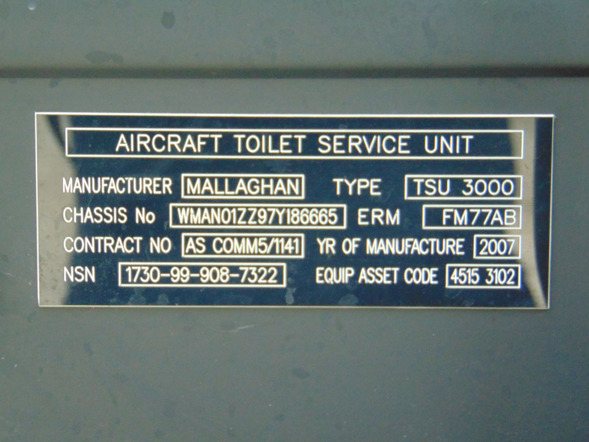 MAN TGL 7.150 4x2 Mallaghan TSU3000 Aircraft Toilet Service Truck ONLY 43,544km - Image 30 of 31