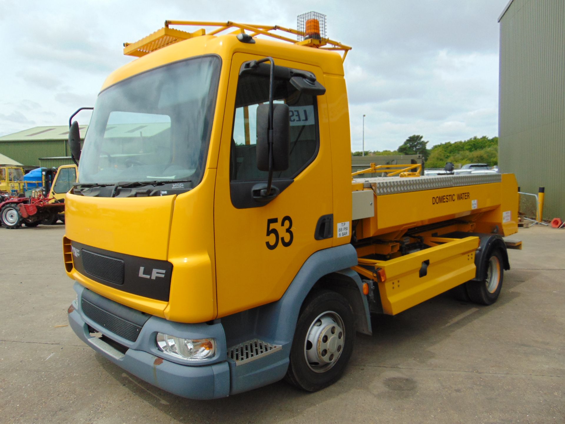 DAF 45.130 4x2 2500Ltr Aircraft Water Replenishment Truck ONLY 32,258km - Image 4 of 30