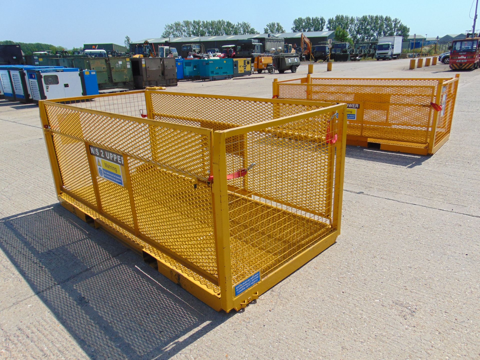 2 x Drop Side Cage Pallet / Stillages - Image 2 of 6