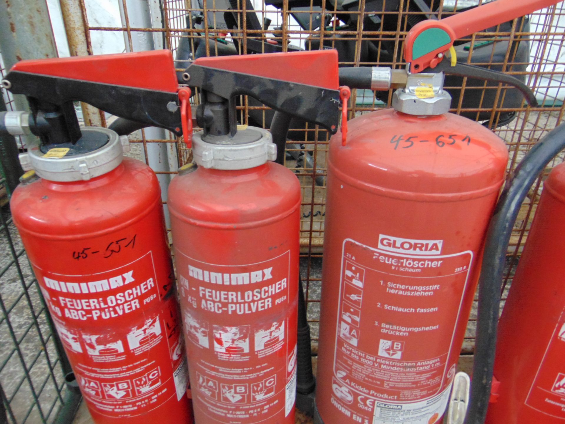 6 x Mixed Fire Extinguishers - Image 3 of 3