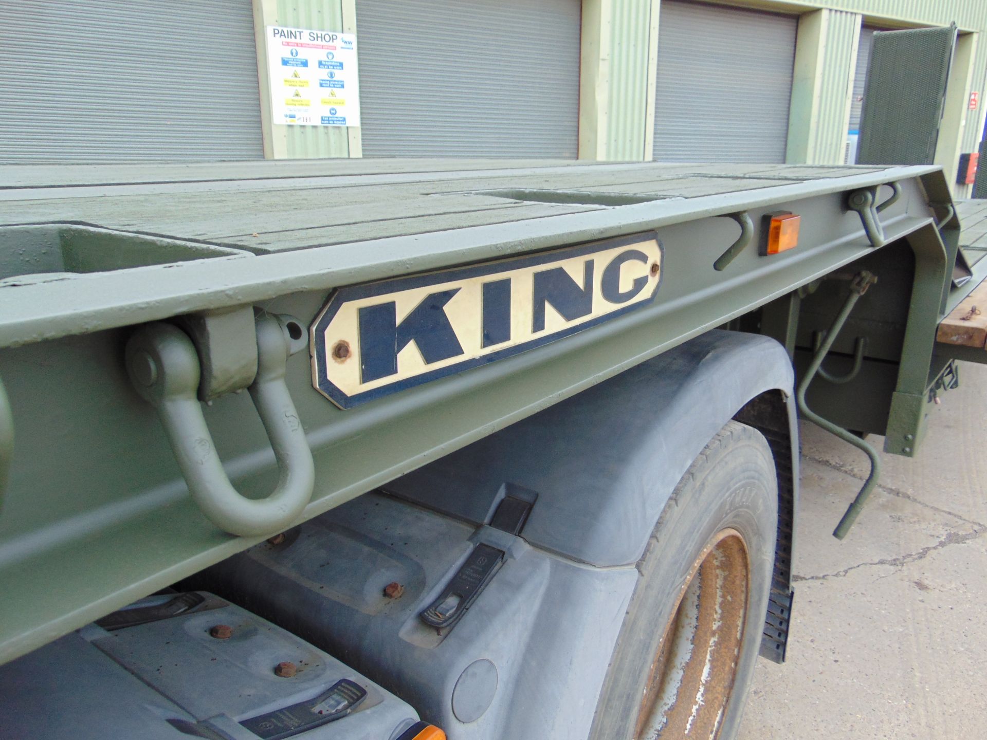 Ex Reserve King GTS38 Tri Axle Stepframe trailer - Image 30 of 34