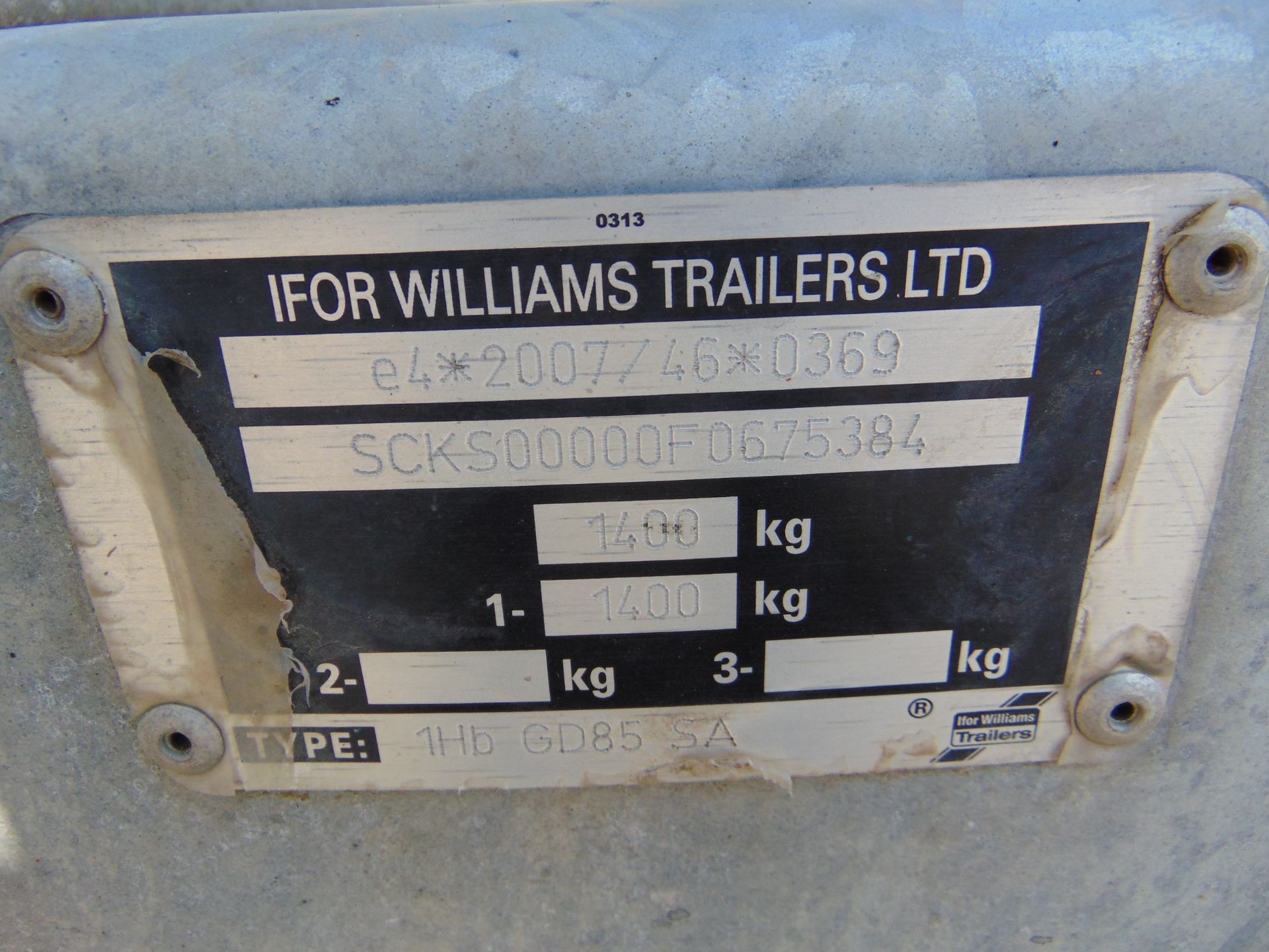 Ifor Williams GD85 Single Axle General Purpose Trailer with Rear Ramp - Image 18 of 18