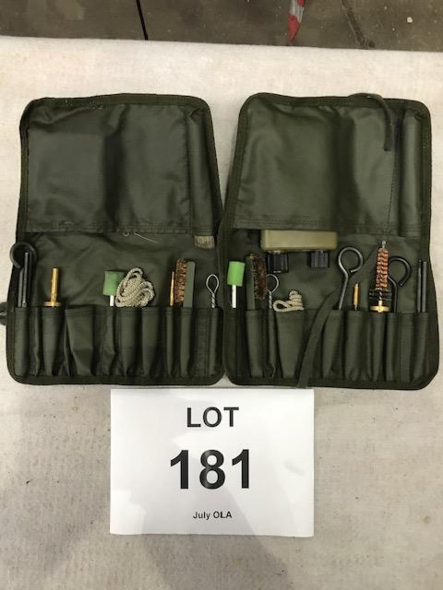 2 x Unissued British Army Weapon Cleaning Kits