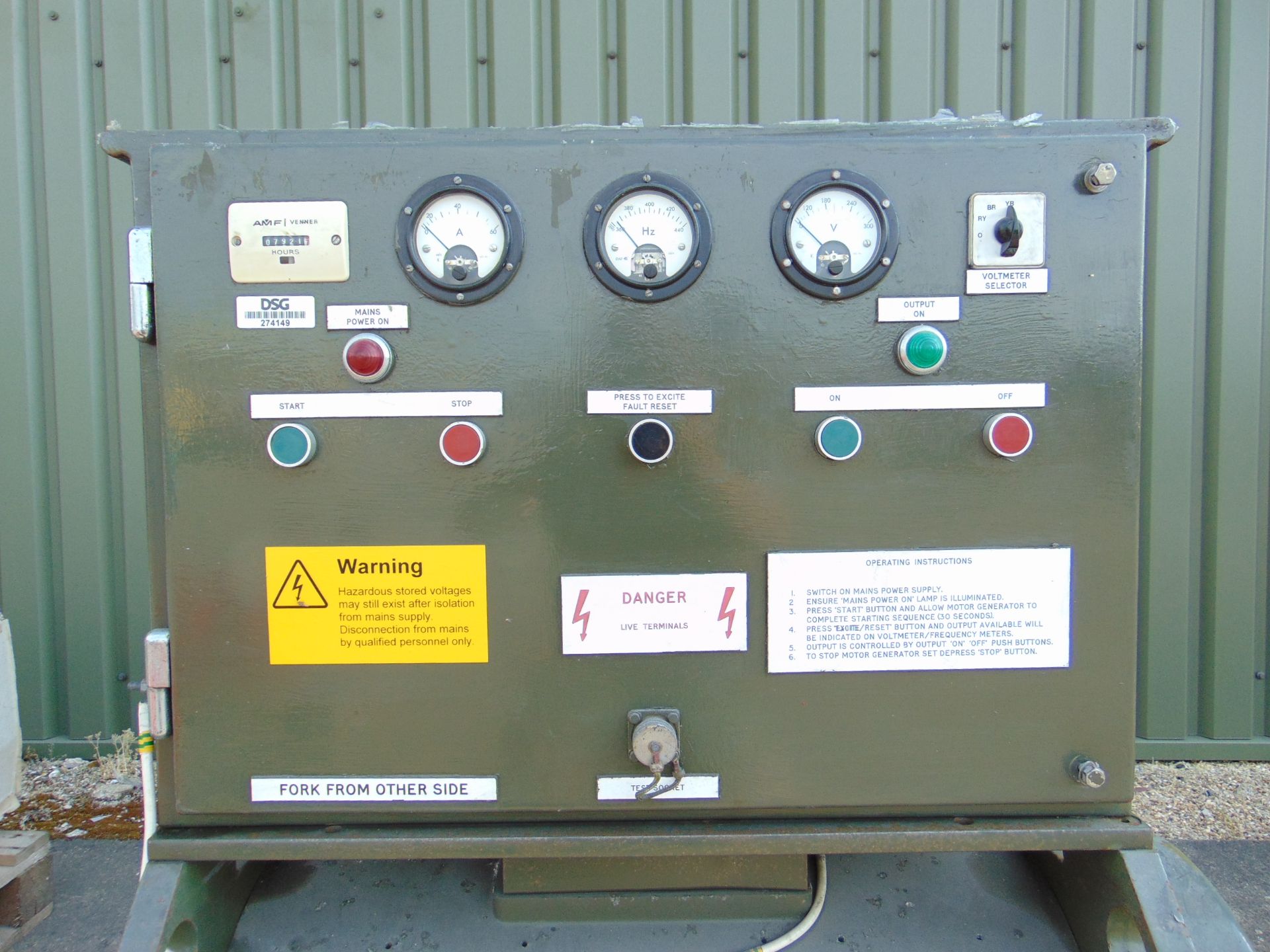 15 KVA Motor Generator - Bild 2 aus 9